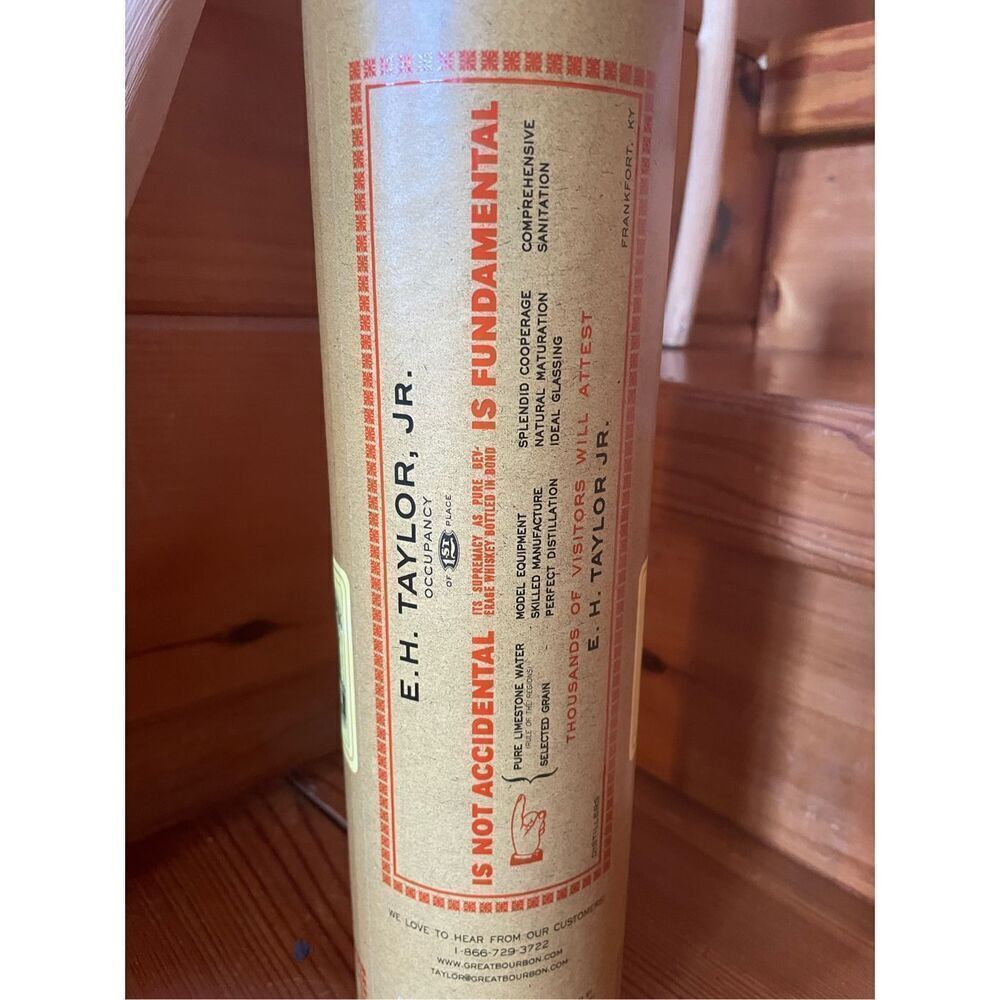 E.H. Taylor empty tube - Picture 3 of 3